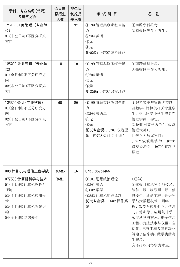 2020年全日制和非全日制硕士研究生招生简章