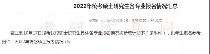 22考研报名人数再次更新！报考点接收范围调整！