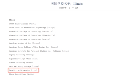 美国班尼迪克大学VS大连医科大学 公共卫生硕士招生简章